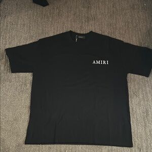 AMIRI Black Short Sleeve Tee